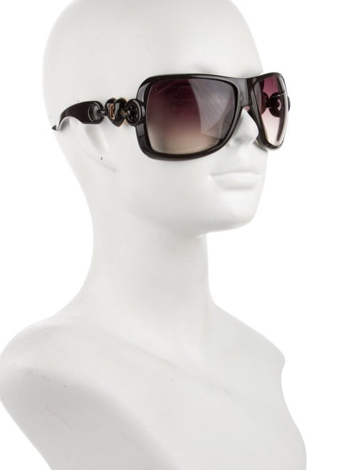 Christian Dior Dior Lock Cannage Pattern Sunglasses