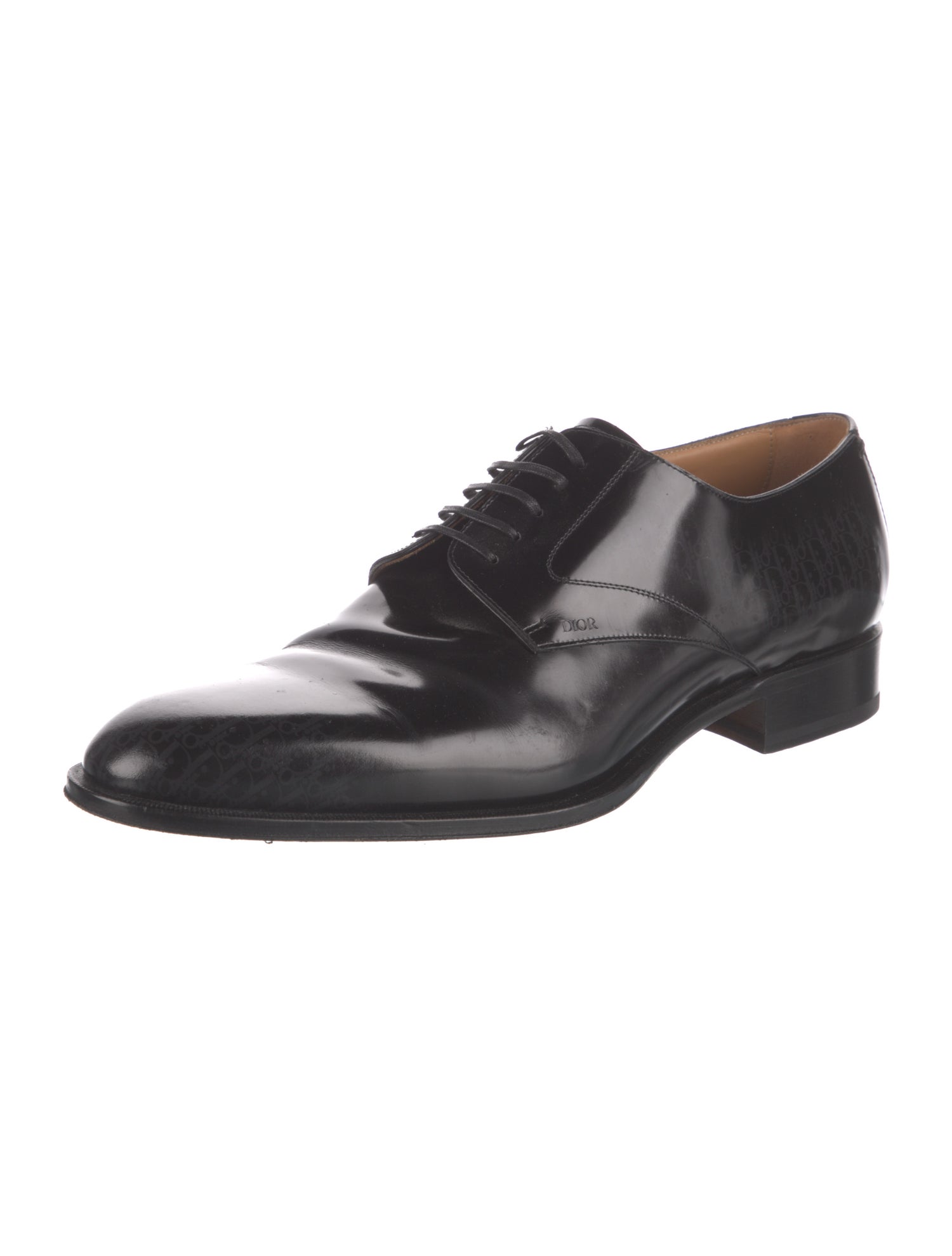 Christian Dior Patent Leather Derby Shoes