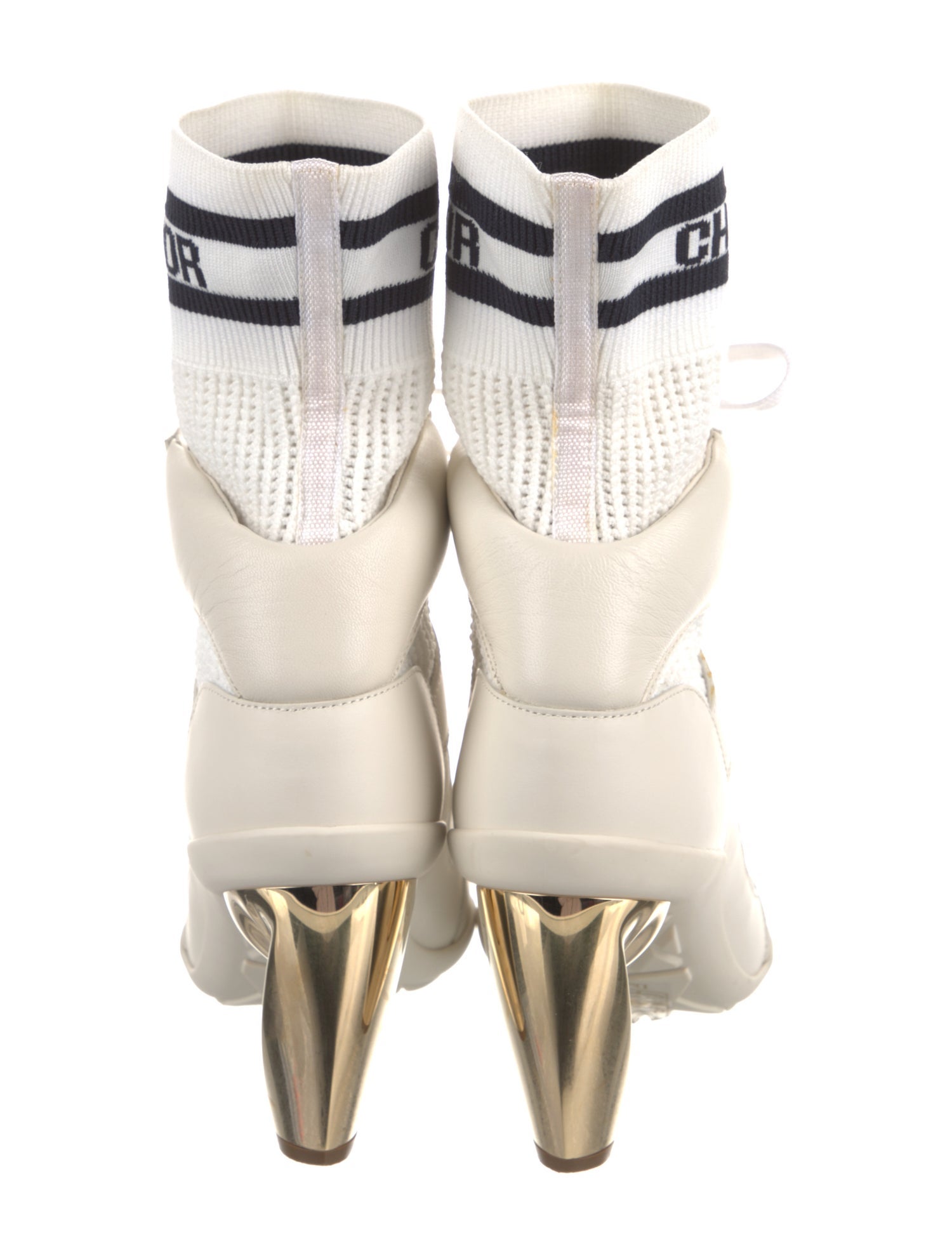 Christian Dior Graphic Print Combat Boots