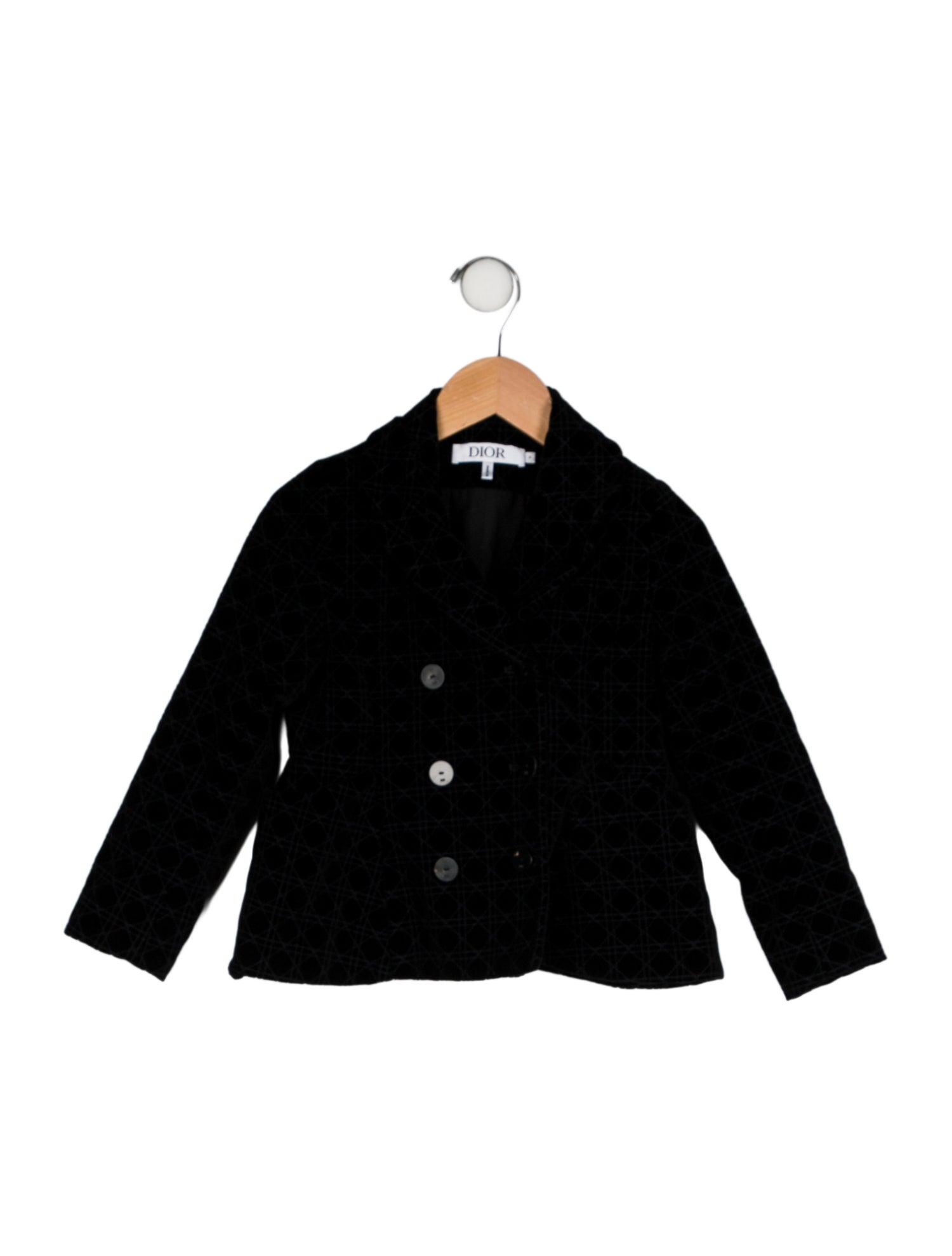 Christian Dior Girls' Velvet Blazer