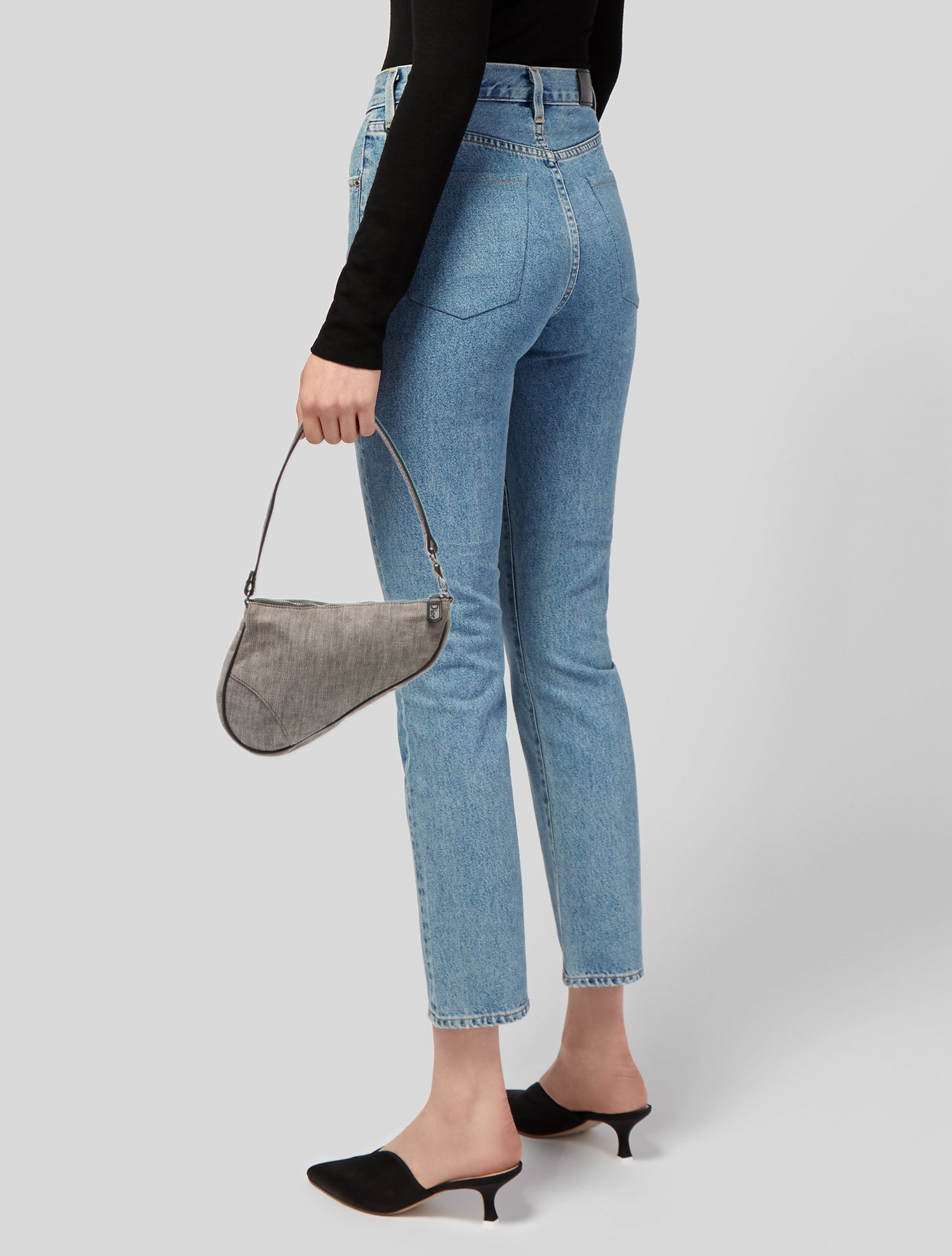 Christian Dior Denim Saddle