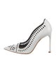 Christian Dior Leather Lasercut Accents Pumps