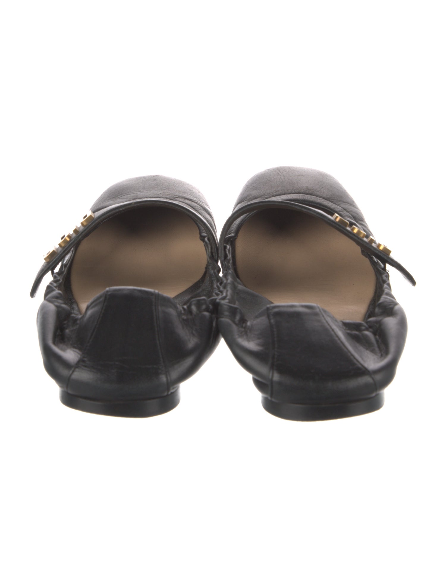 Christian Dior Leather Mary Jane Flats