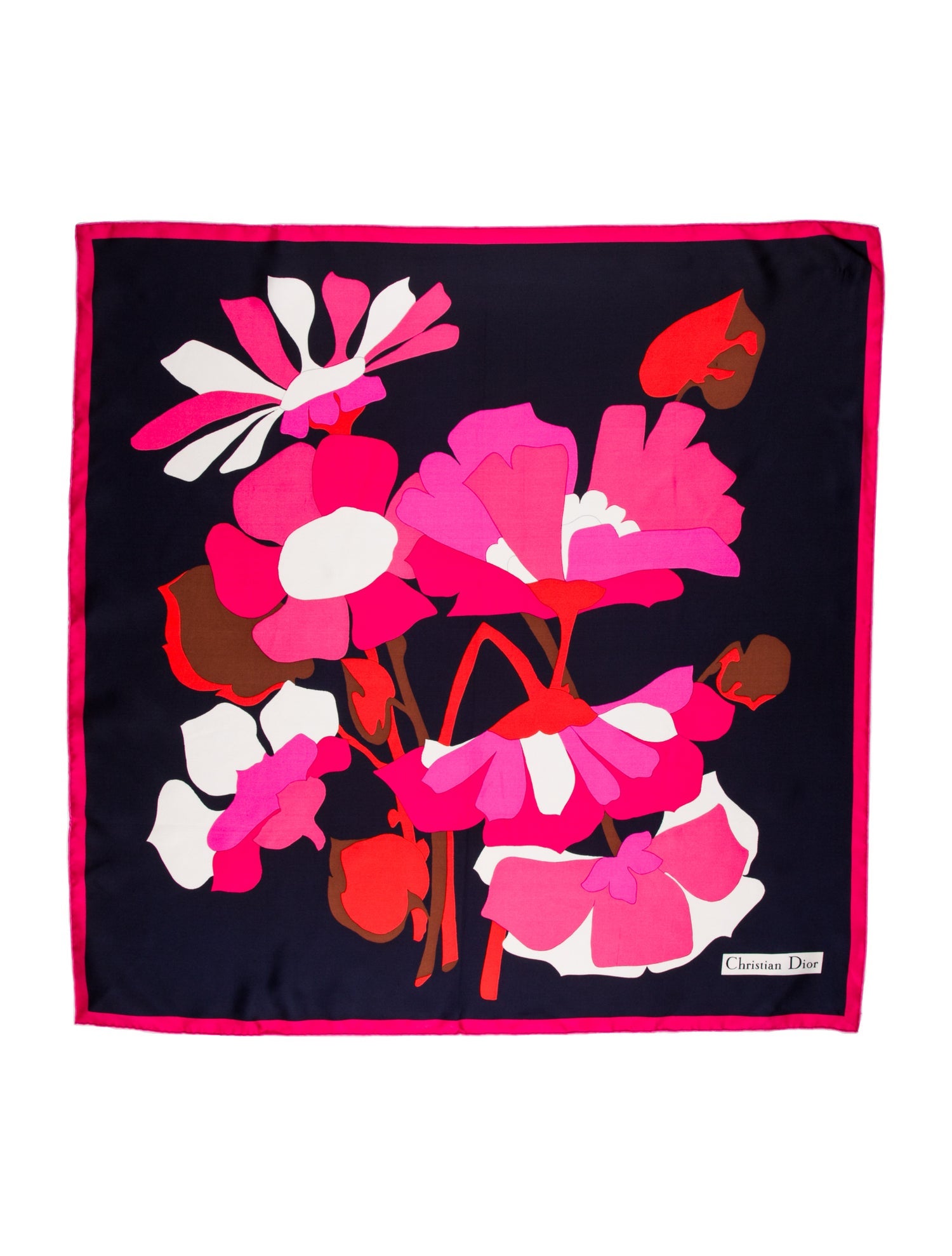 Christian Dior Silk Vintage Scarf