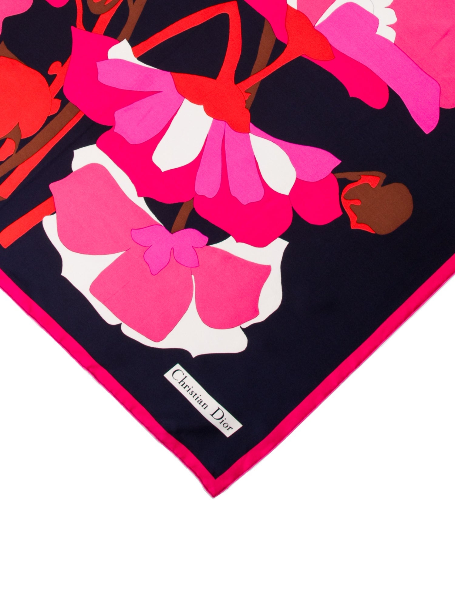 Christian Dior Silk Vintage Scarf