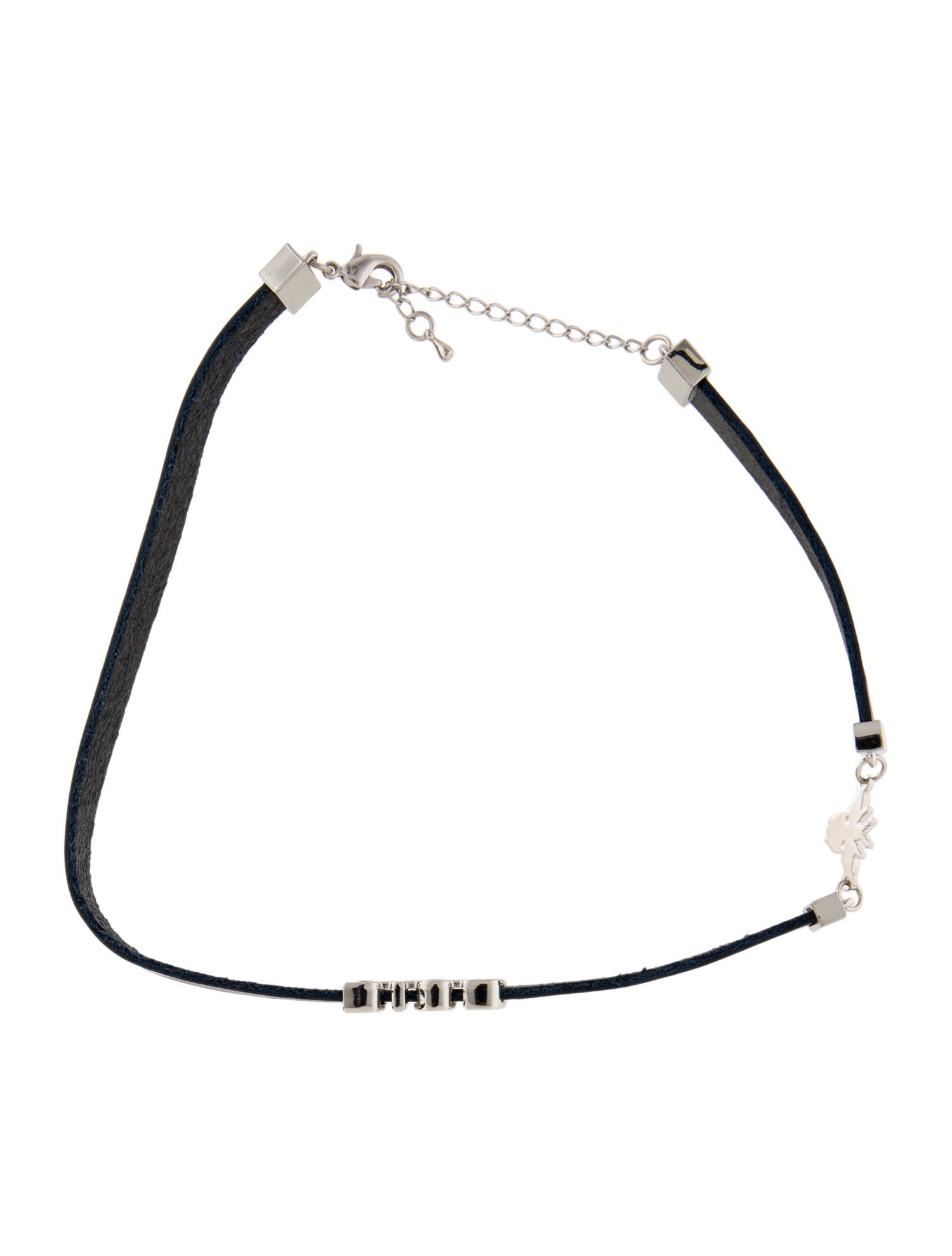 Christian Dior Leather Choker Necklace