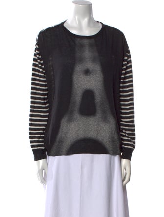 Christian Dior Linen Printed Sweater