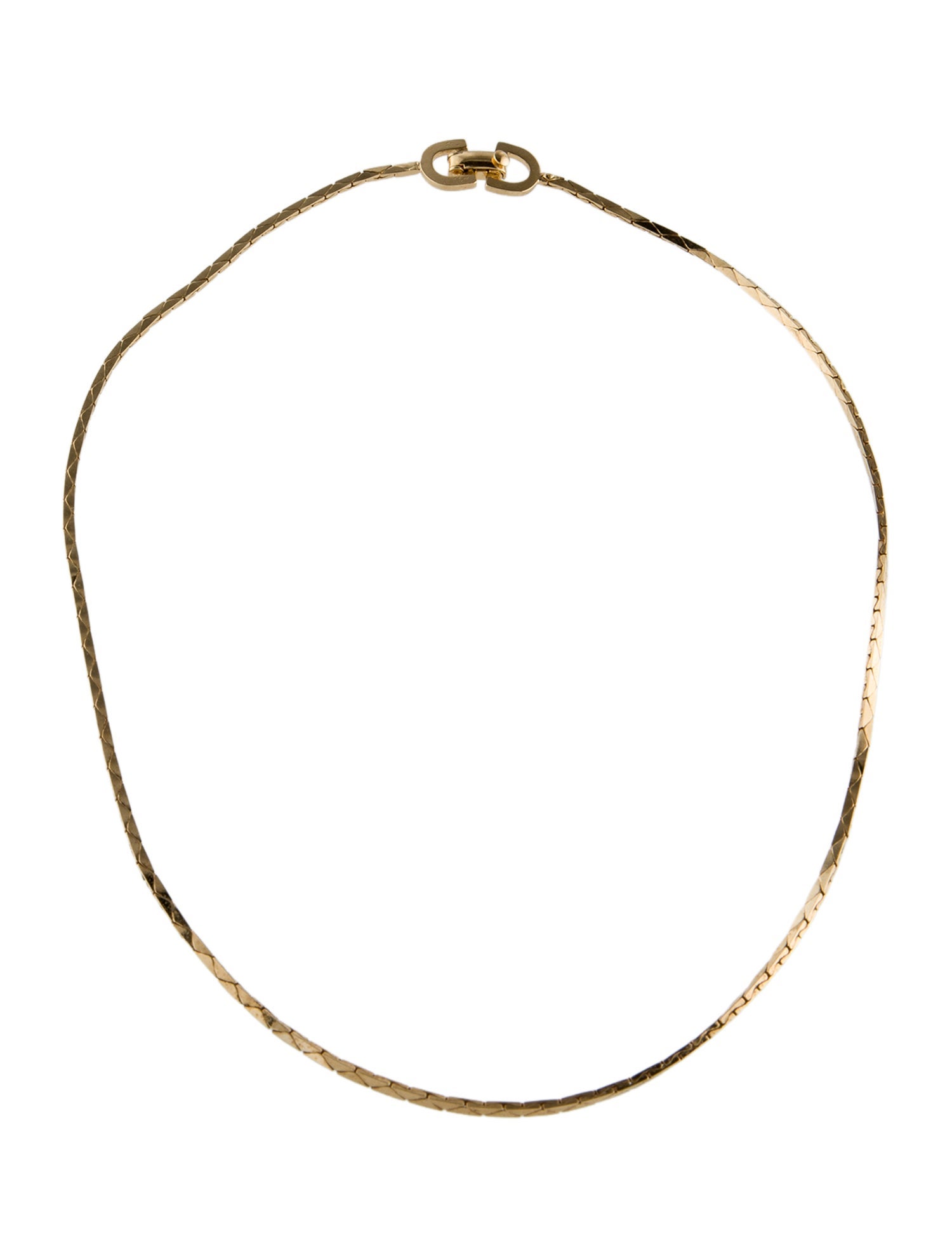 Christian Dior Vintage Chain Necklace