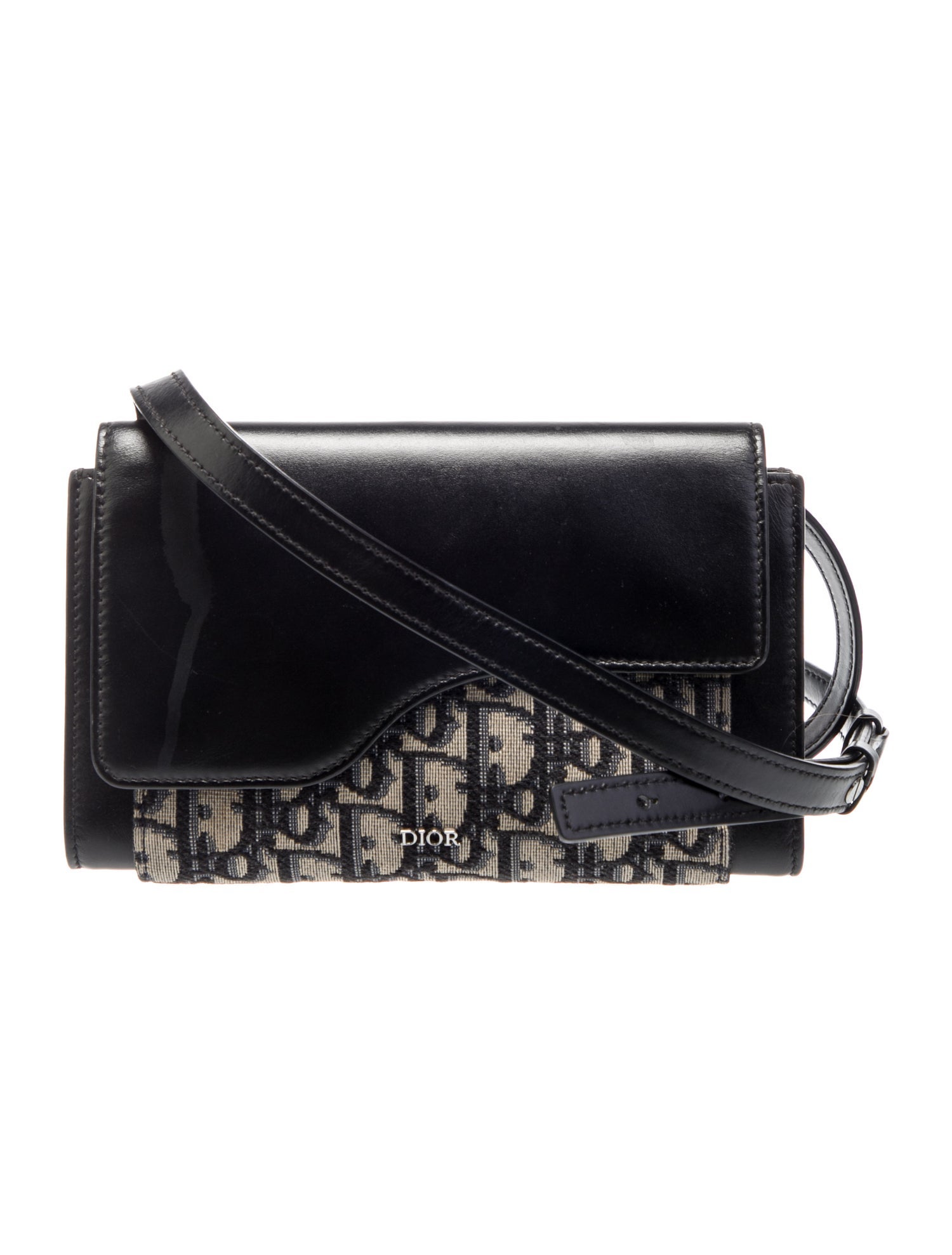 DIOR MEN Oblique Jacquard Saddle