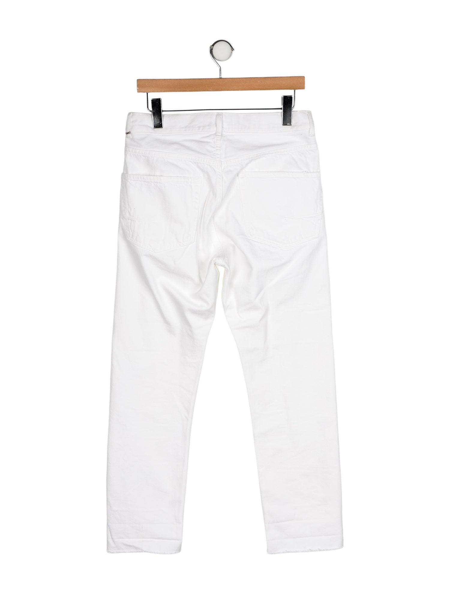 Christian Dior High-Rise Straight Leg Jeans