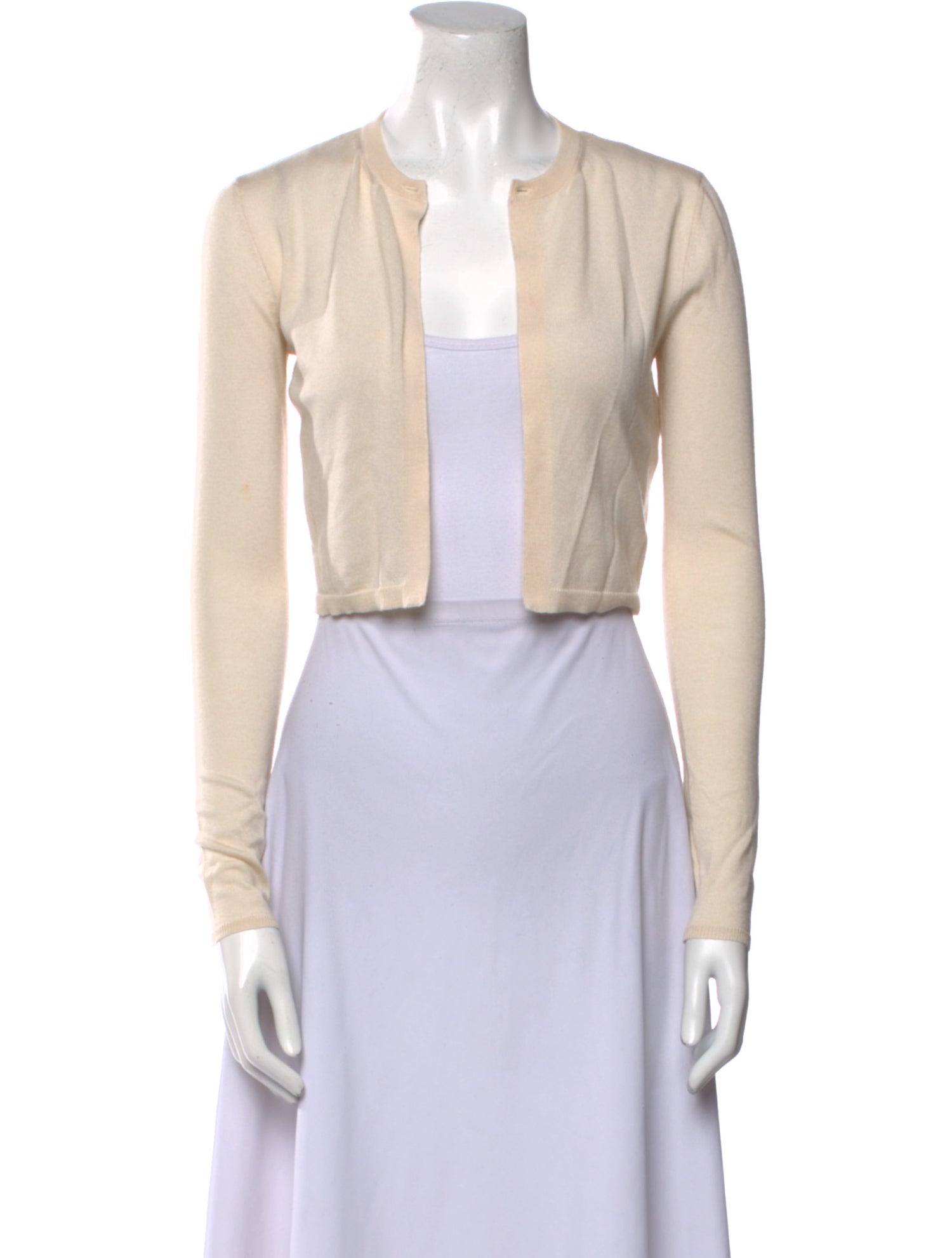 Christian Dior Cashmere Open Front Sweater