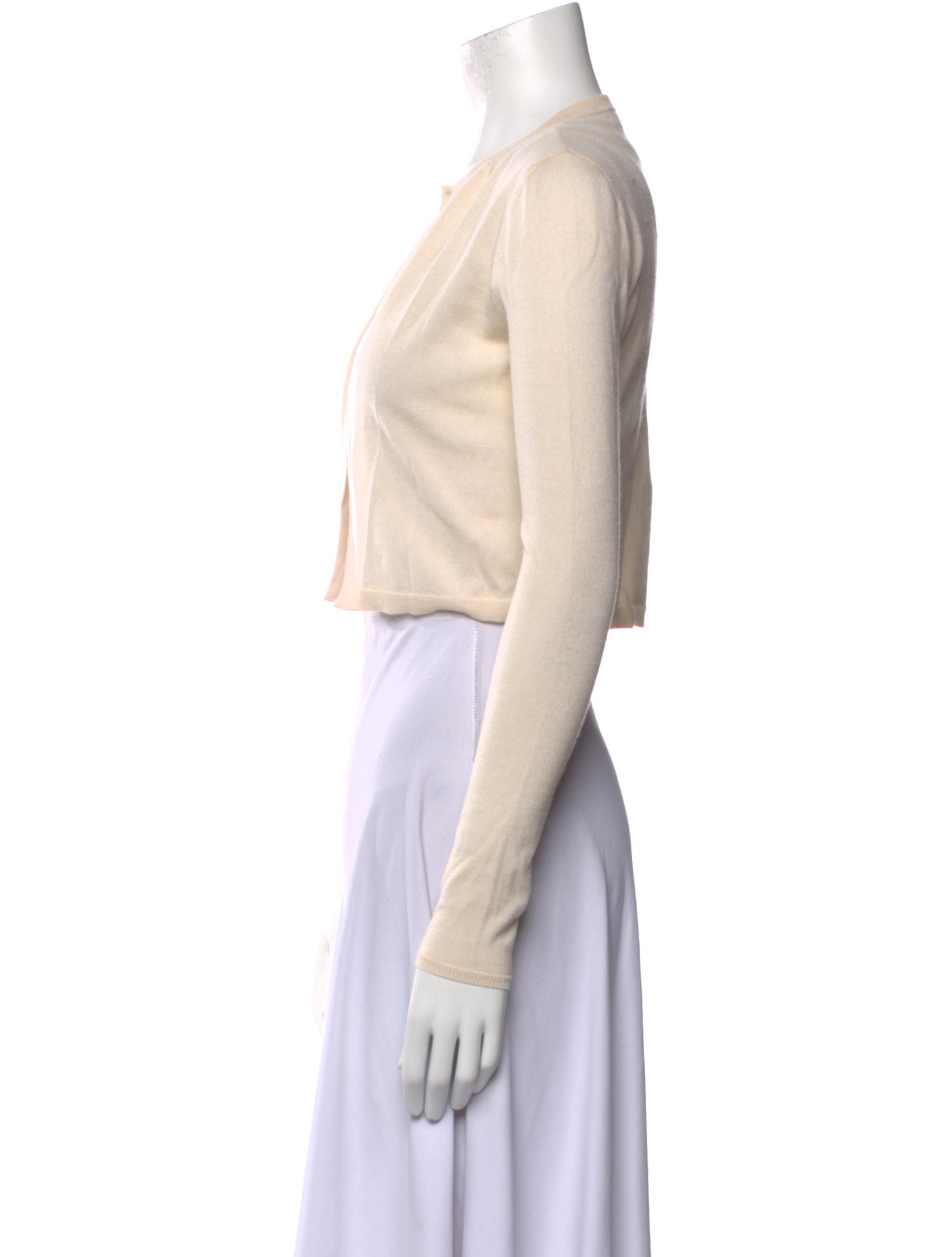 Christian Dior Cashmere Open Front Sweater