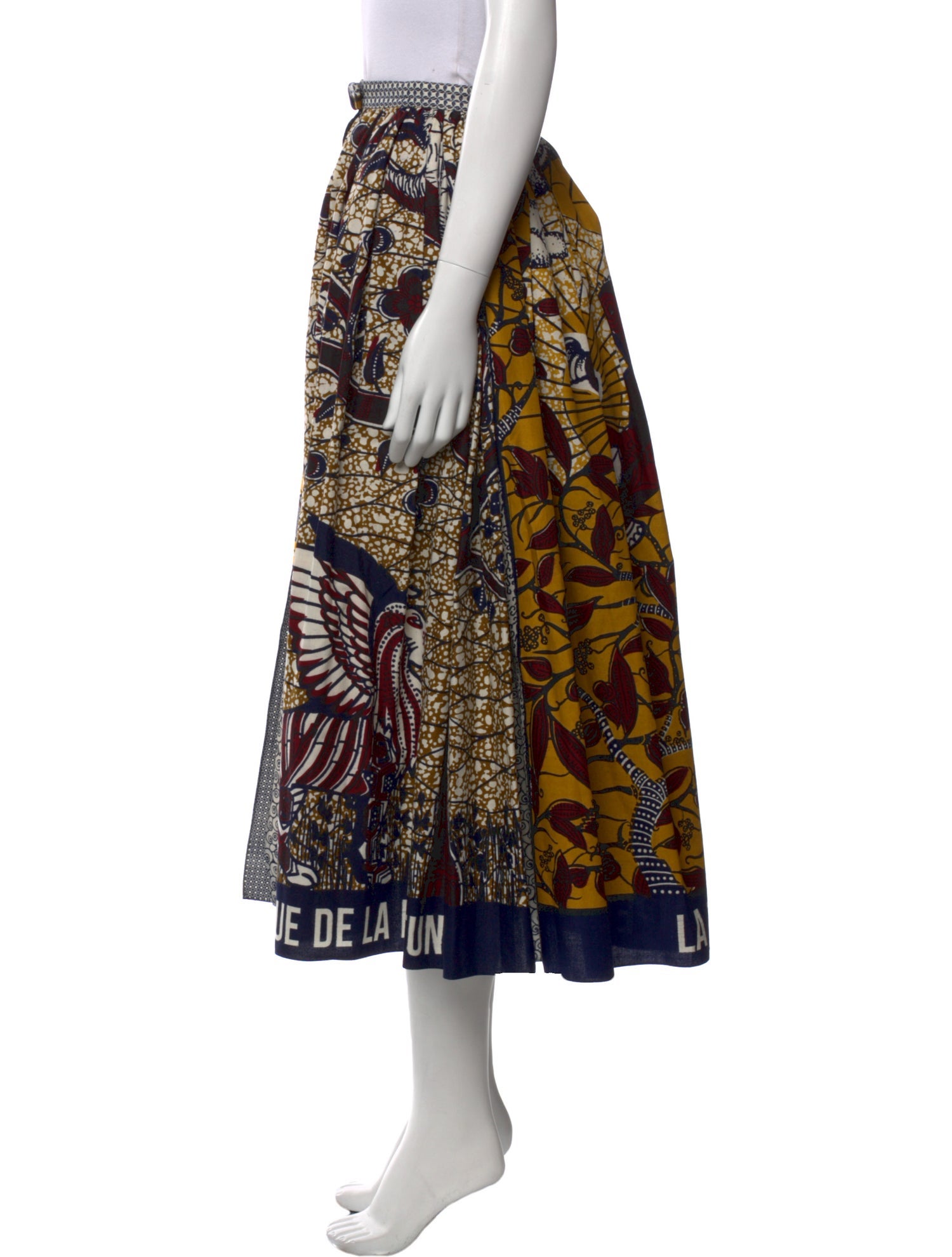 Christian Dior Printed Midi Length Skirt