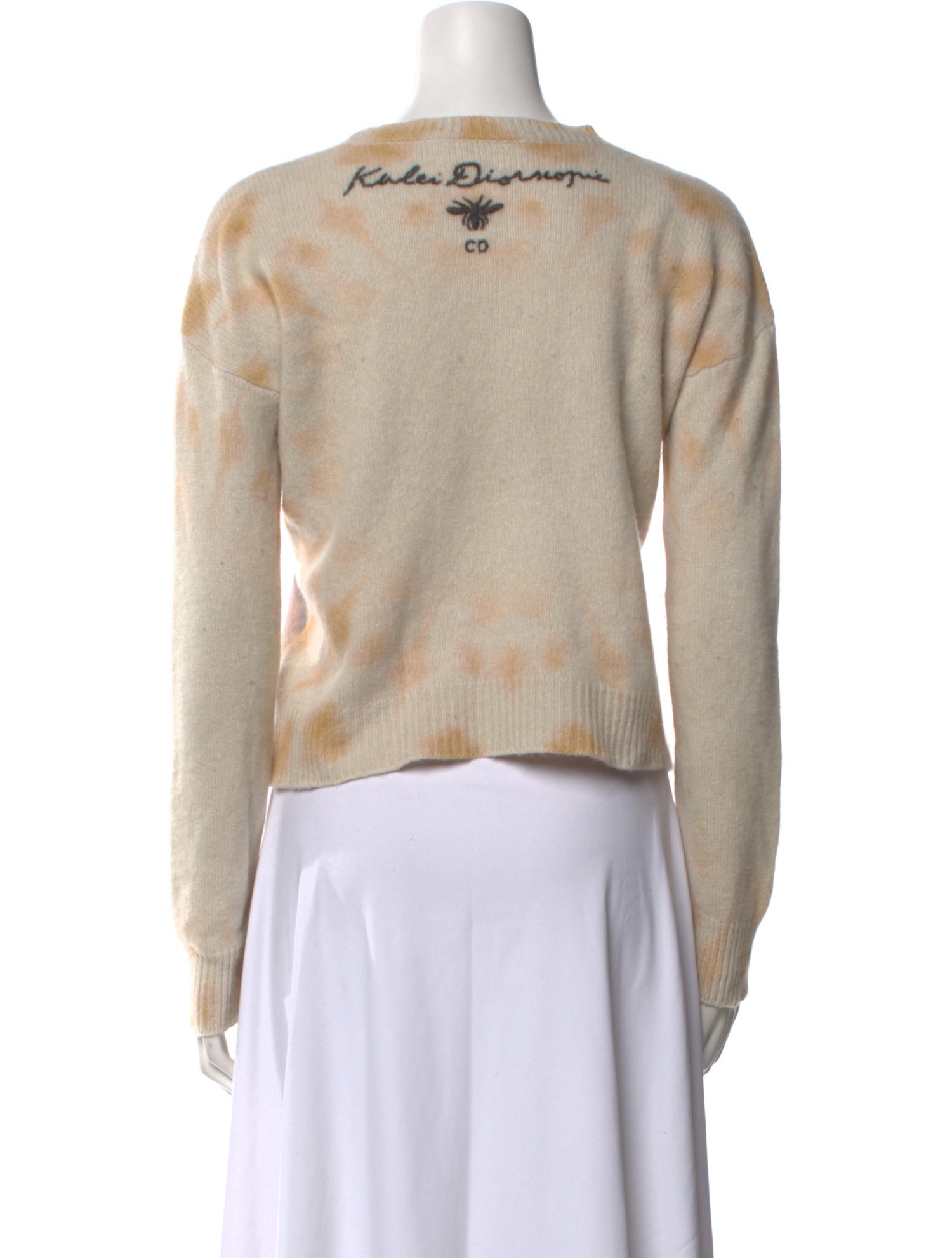 Christian Dior Cashmere Printed Sweater