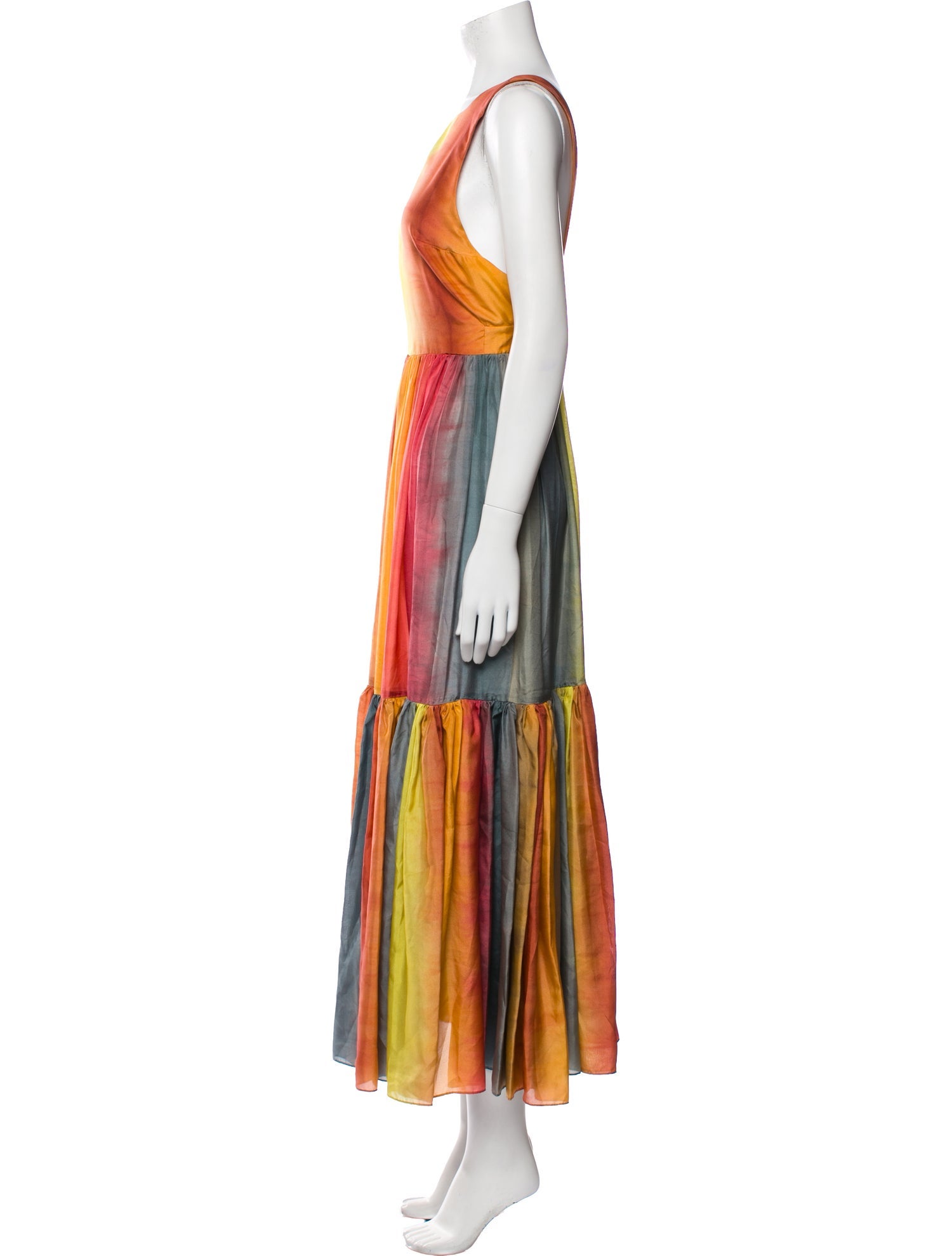 Christian Dior Silk Long Dress