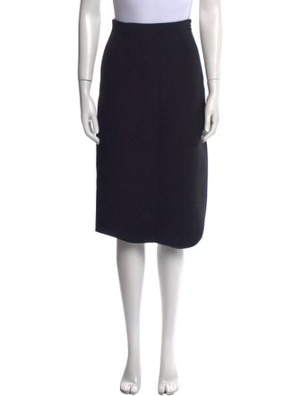 Christian Dior Wool Knee-Length Skirt