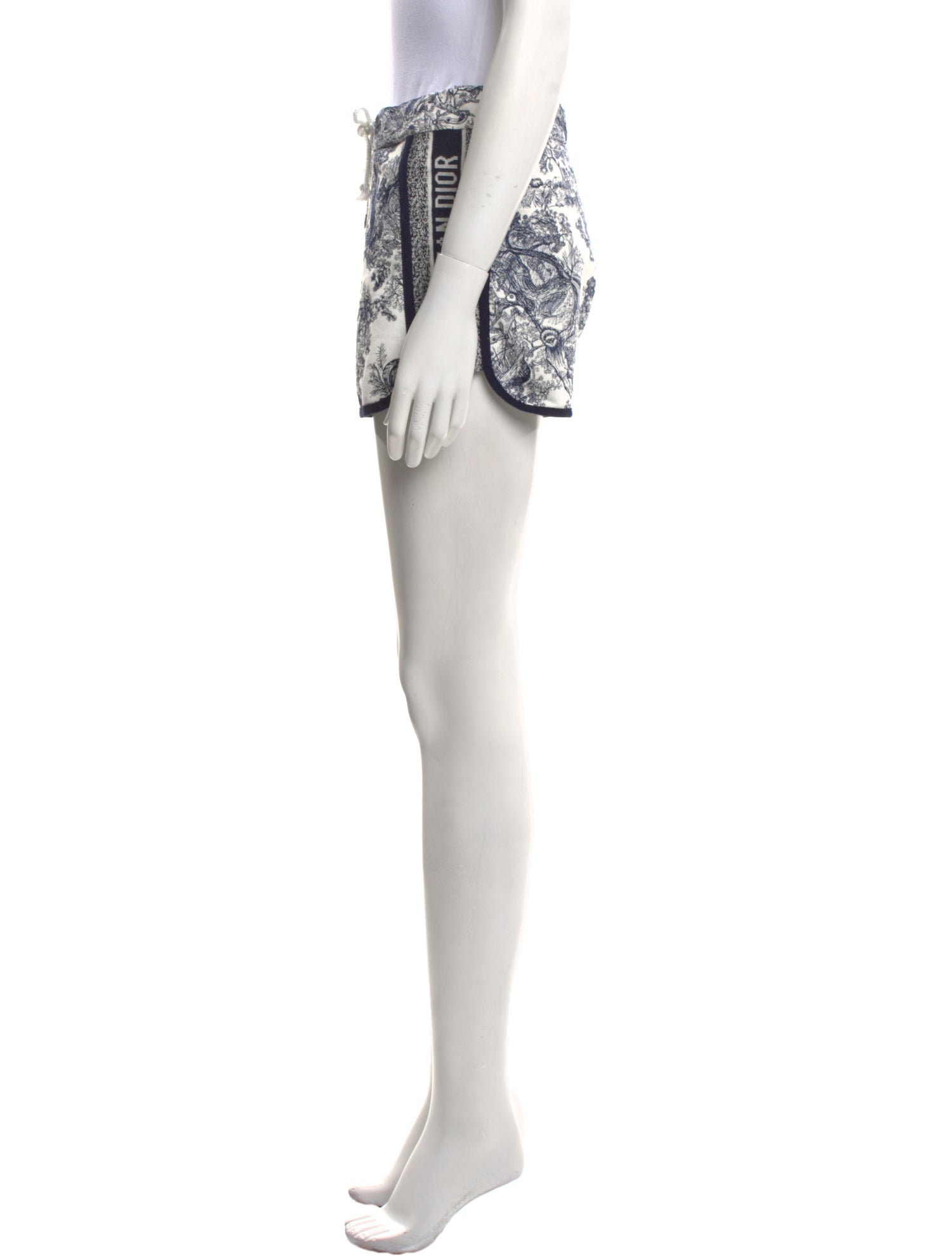 Christian Dior Printed Mini Shorts