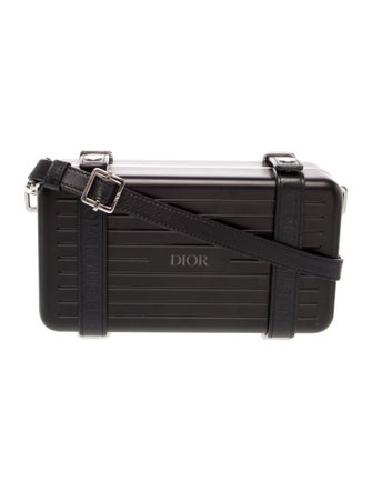 Dior x Rimowa Aluminum Messenger Bag