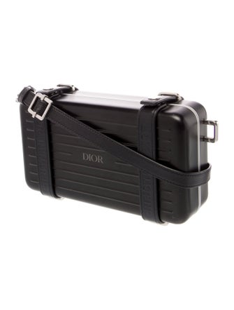Dior x Rimowa Aluminum Messenger Bag