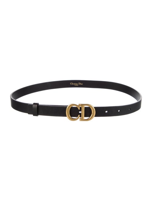 Christian Dior Skinny Leather Belt