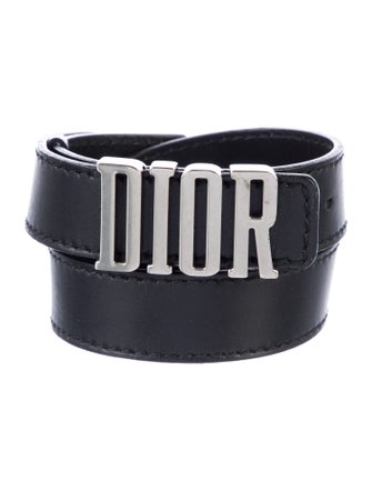 Christian Dior Skinny Leather Belt