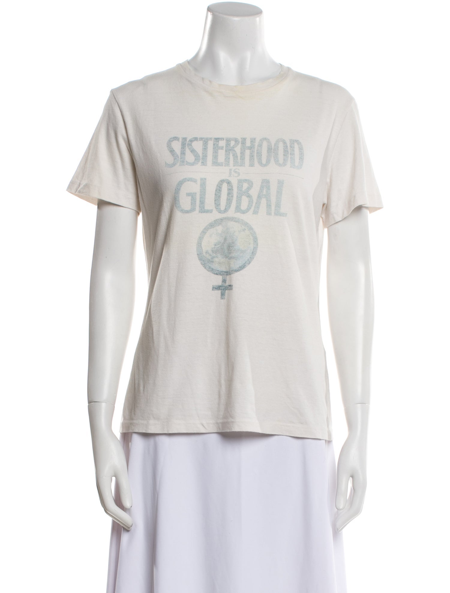 Christian Dior Graphic Print Crew Neck T-Shirt