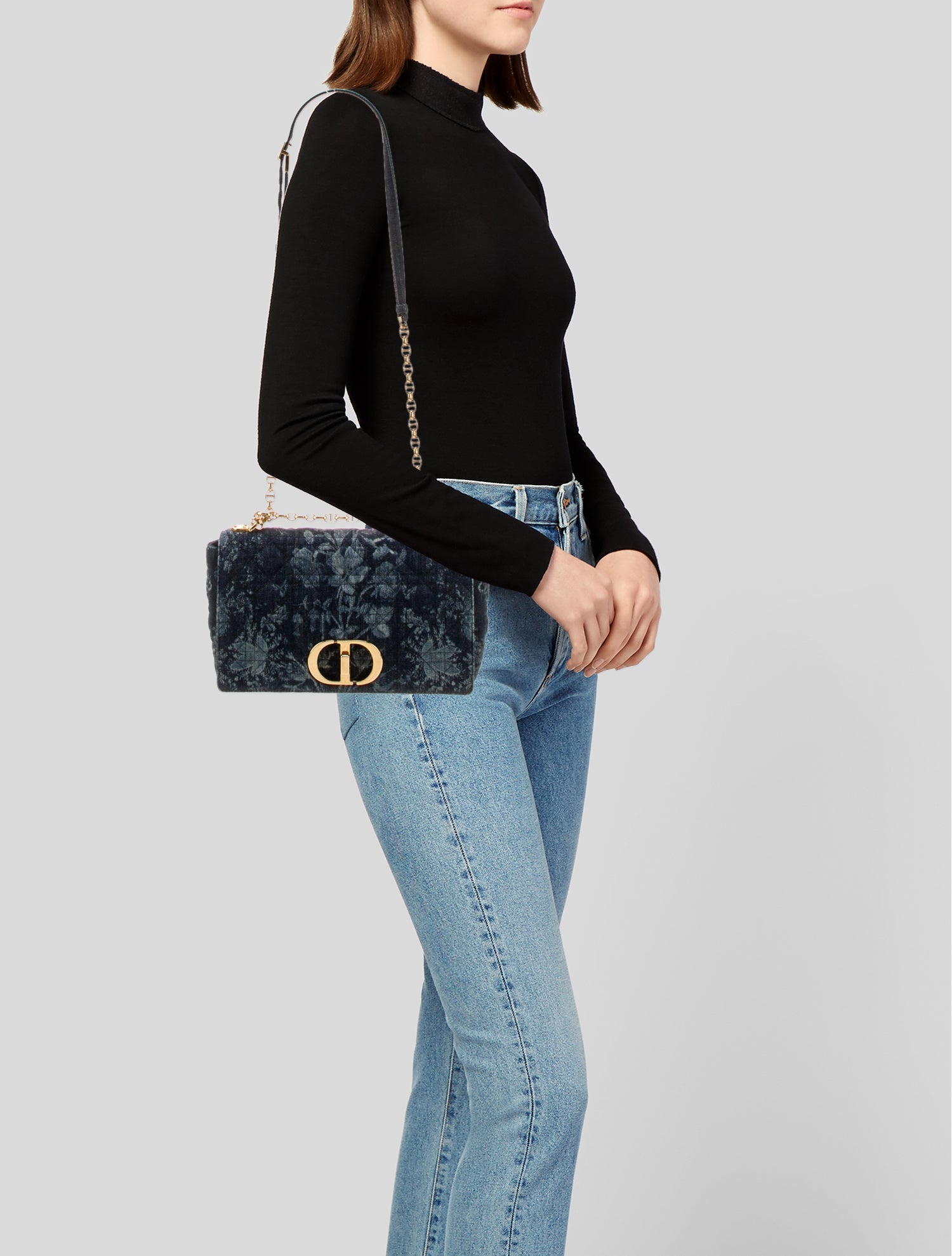 Christian Dior Cannage Caro Large