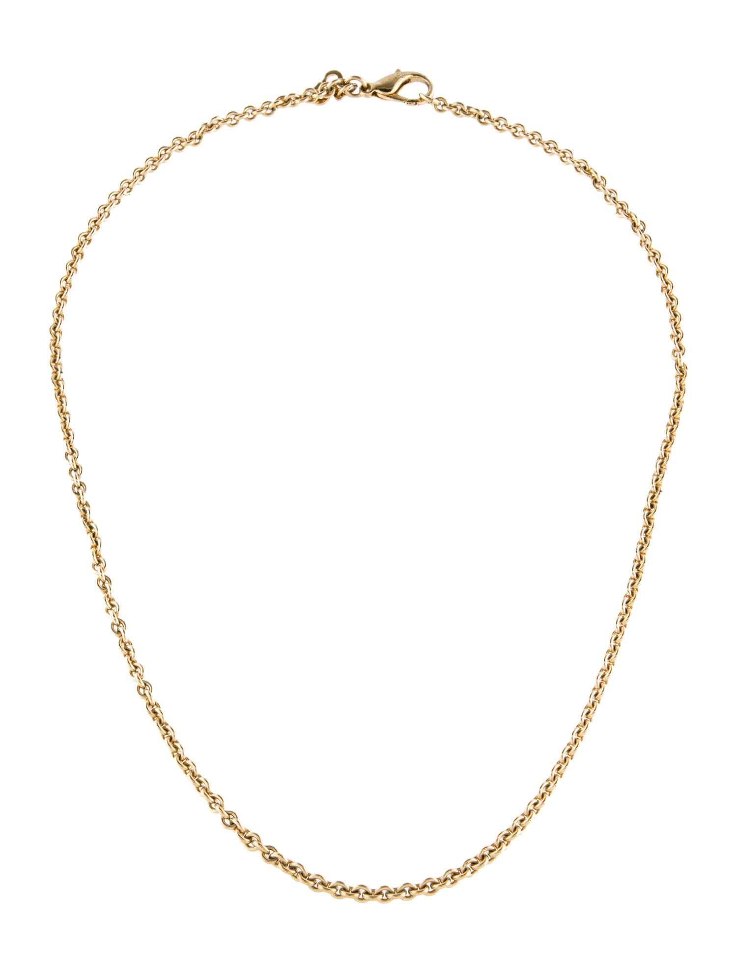 Christian Dior Vintage Chain Link Necklace