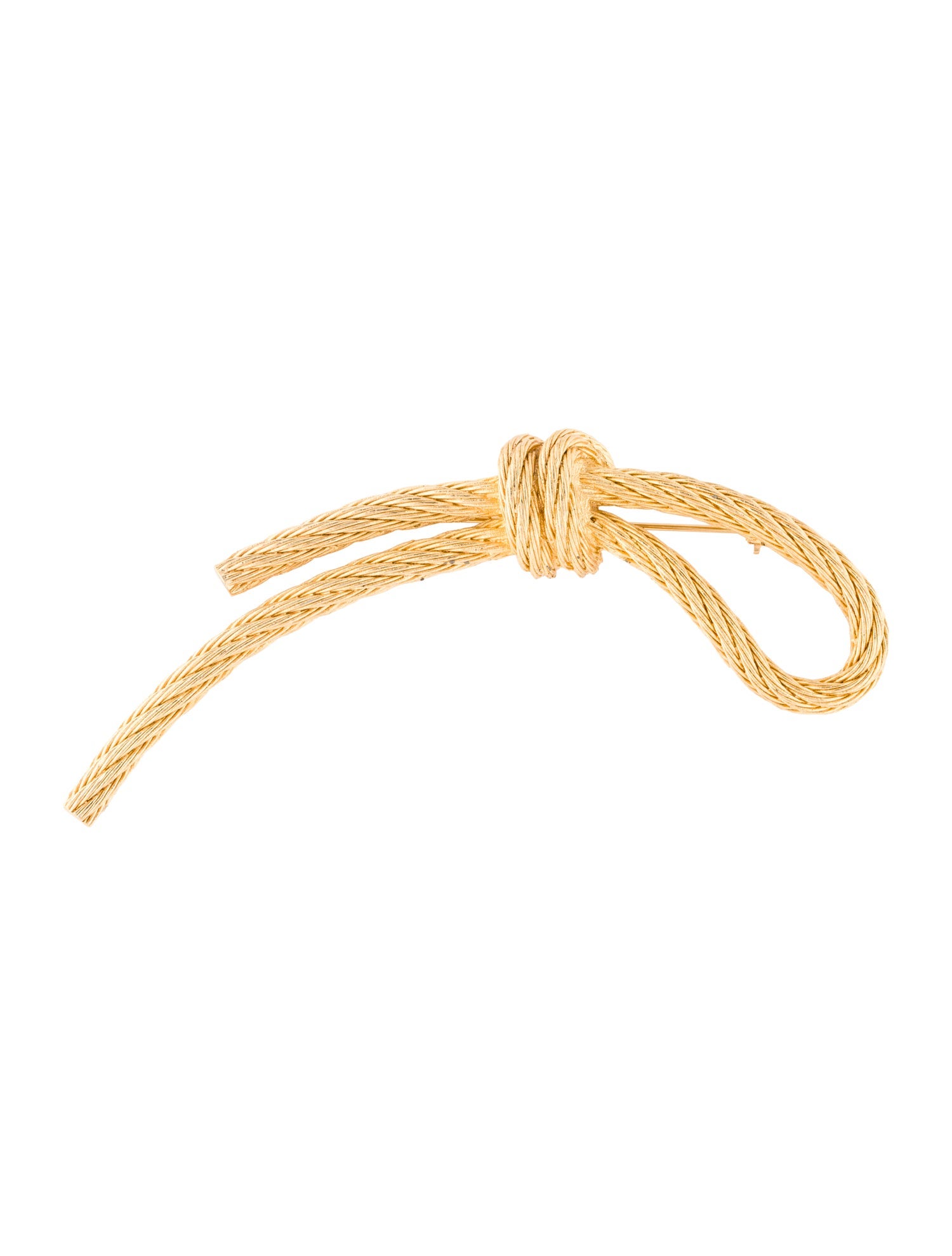 Christian Dior Vintage Rope Brooch