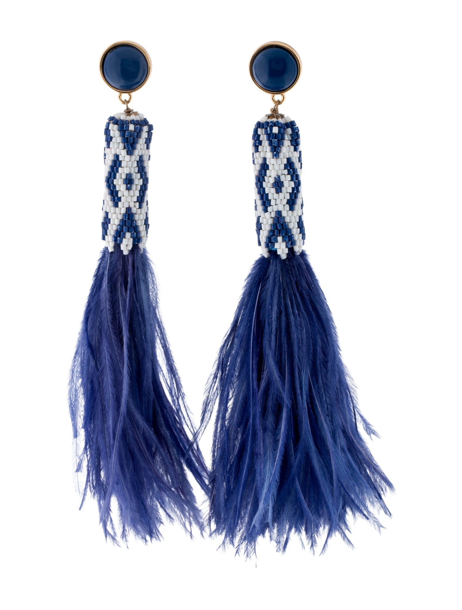 Christian Dior Vintage Crystal Clip-On Earrings