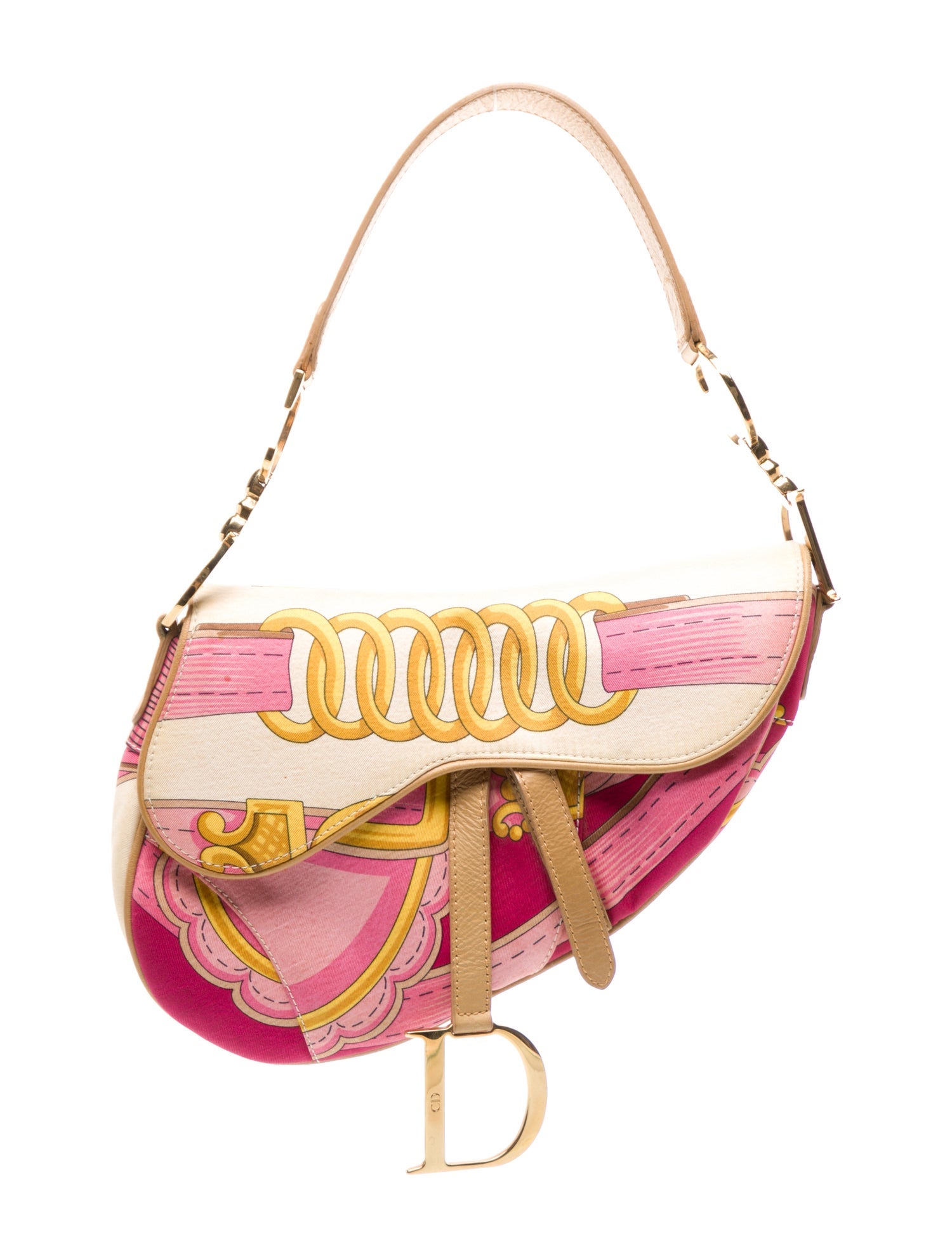 Christian Dior Satin Saddle Vintage