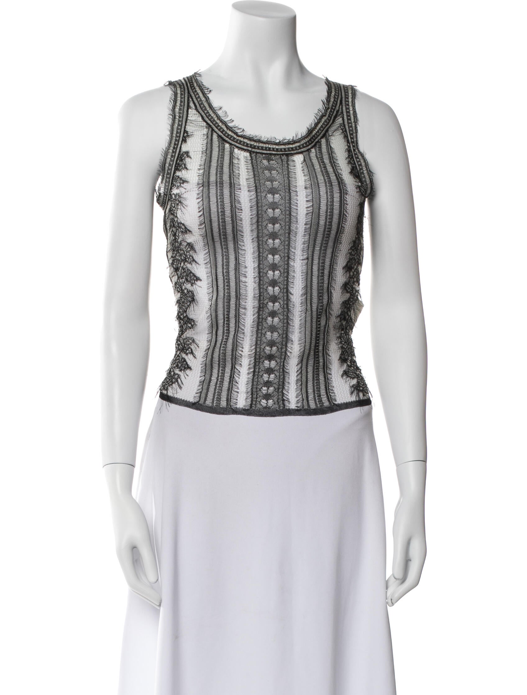 Christian Dior 2025 Lace Crop Top