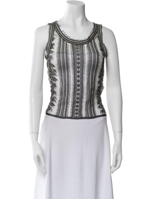 Christian Dior 2025 Lace Crop Top