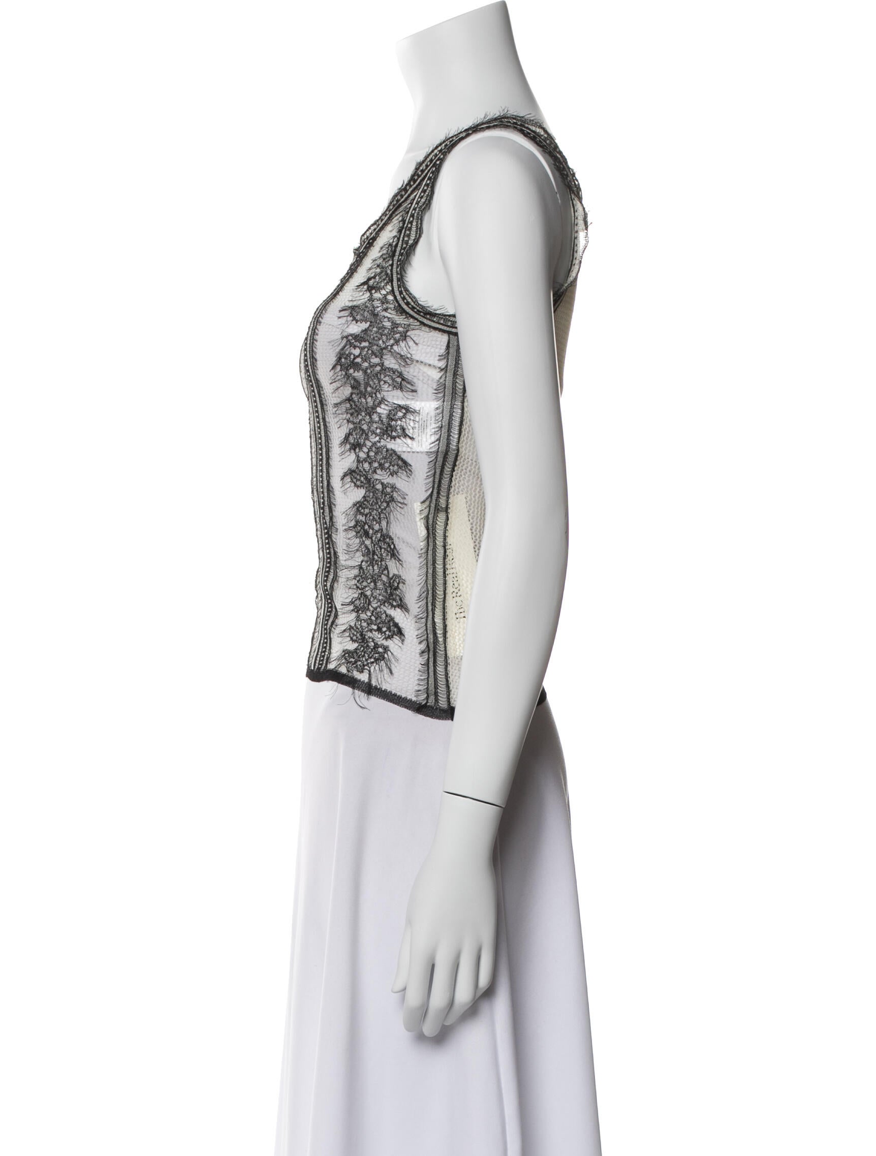 Christian Dior 2025 Lace Crop Top