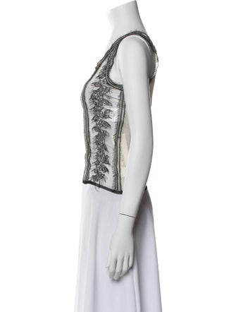 Christian Dior 2025 Lace Crop Top