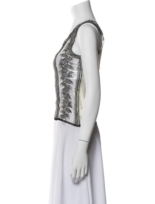 Christian Dior 2025 Lace Crop Top