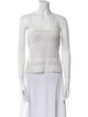 Christian Dior 2025 Linen Crop Top