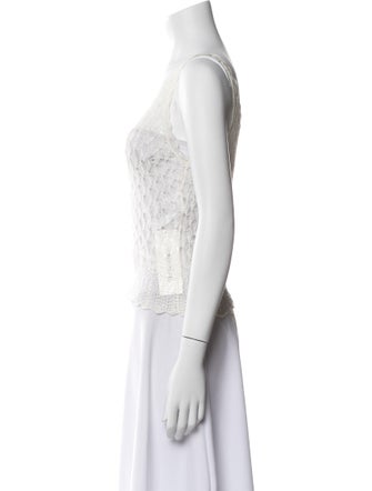 Christian Dior 2025 Linen Crop Top