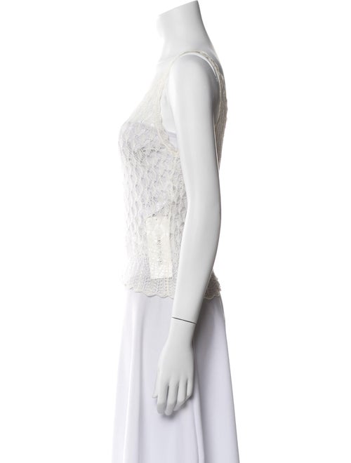 Christian Dior 2025 Linen Crop Top