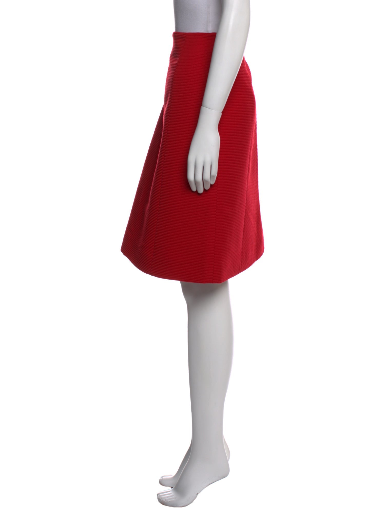 Christian Dior Virgin Wool Knee-Length Skirt