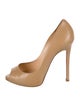 Christian Louboutin New Very Prive 120 Leather Pumps