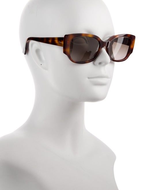 Christian Dior Oversize Tinted Sunglasses