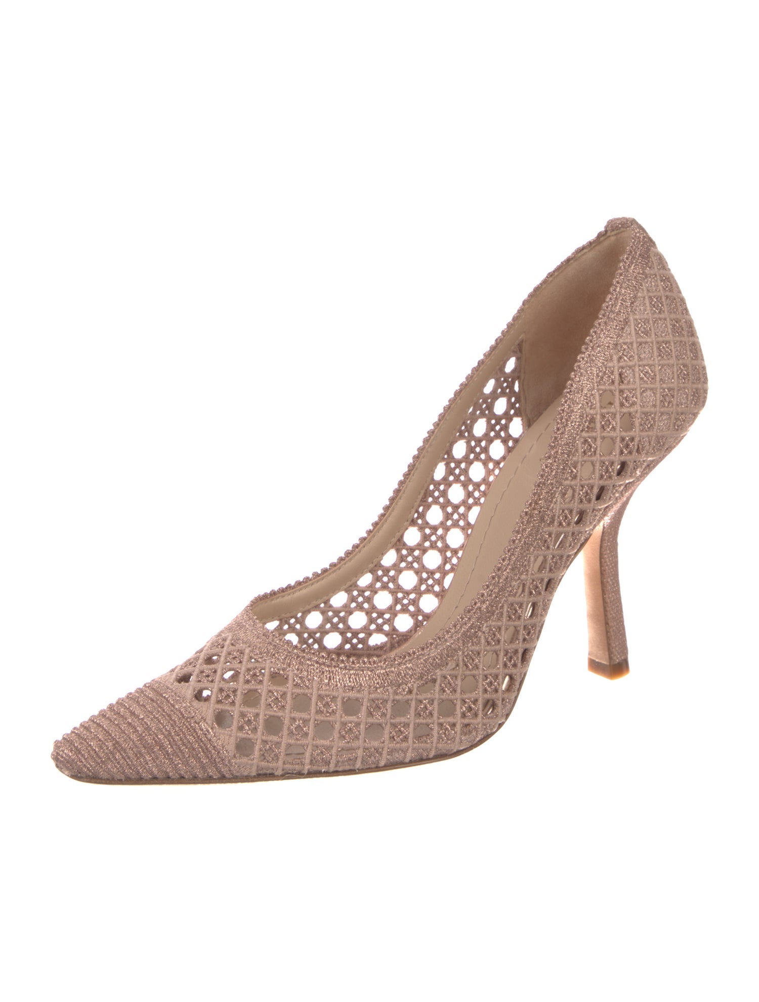 Christian Dior Cannage Pattern Pumps
