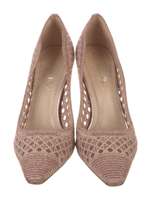 Christian Dior Cannage Pattern Pumps