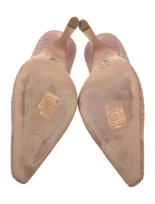 Christian Dior Cannage Pattern Pumps