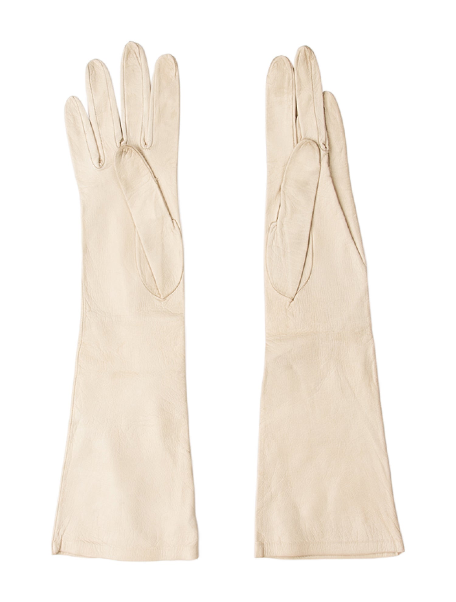 Christian Dior neutral gloves