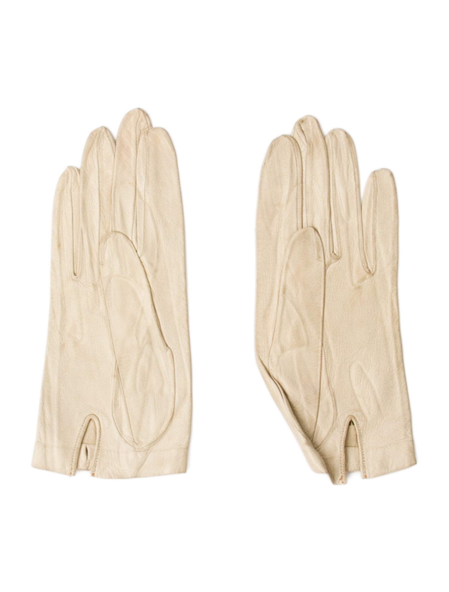 Christian Dior neutral gloves