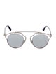 Christian Dior Round Mirrored Sunglasses
