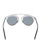 Christian Dior Round Mirrored Sunglasses