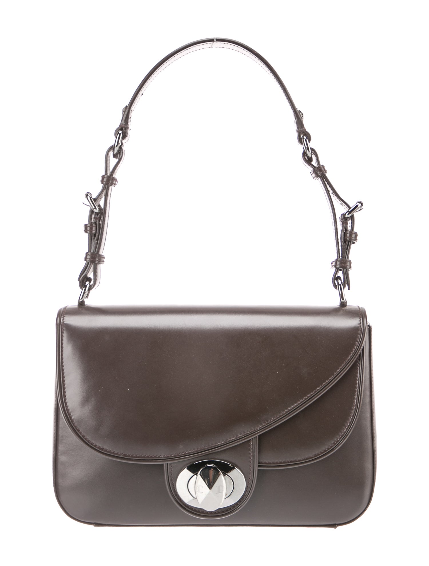 Christian Dior Leather 3D flap bag